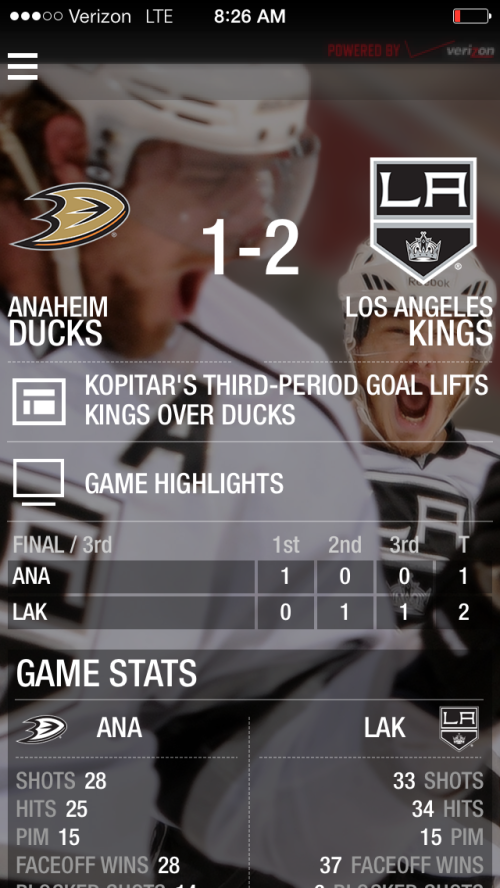 New LA Kings app available - LA Kings Insider