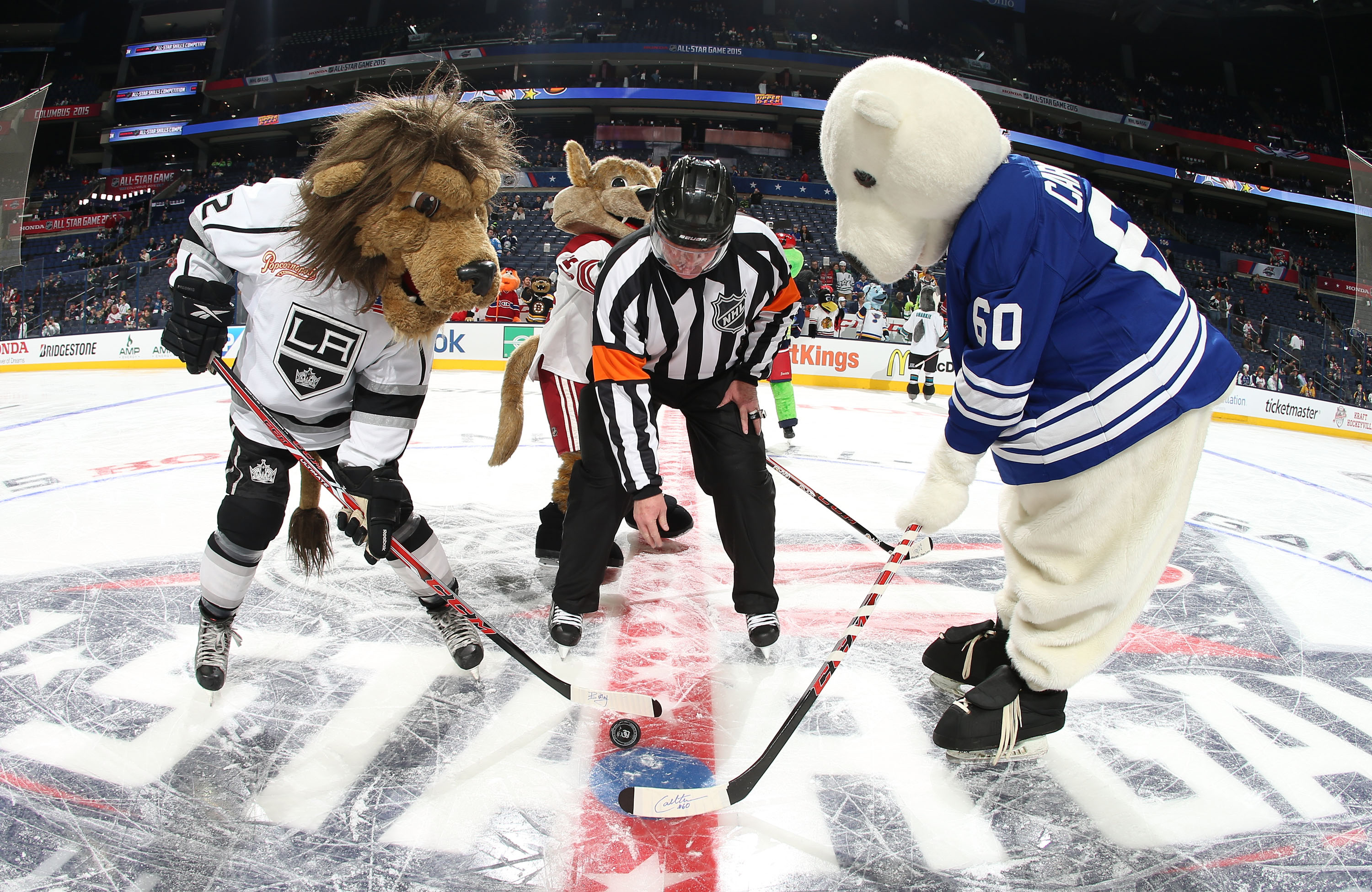 Bailey wins Most Awesome Mascot award - LA Kings Insider