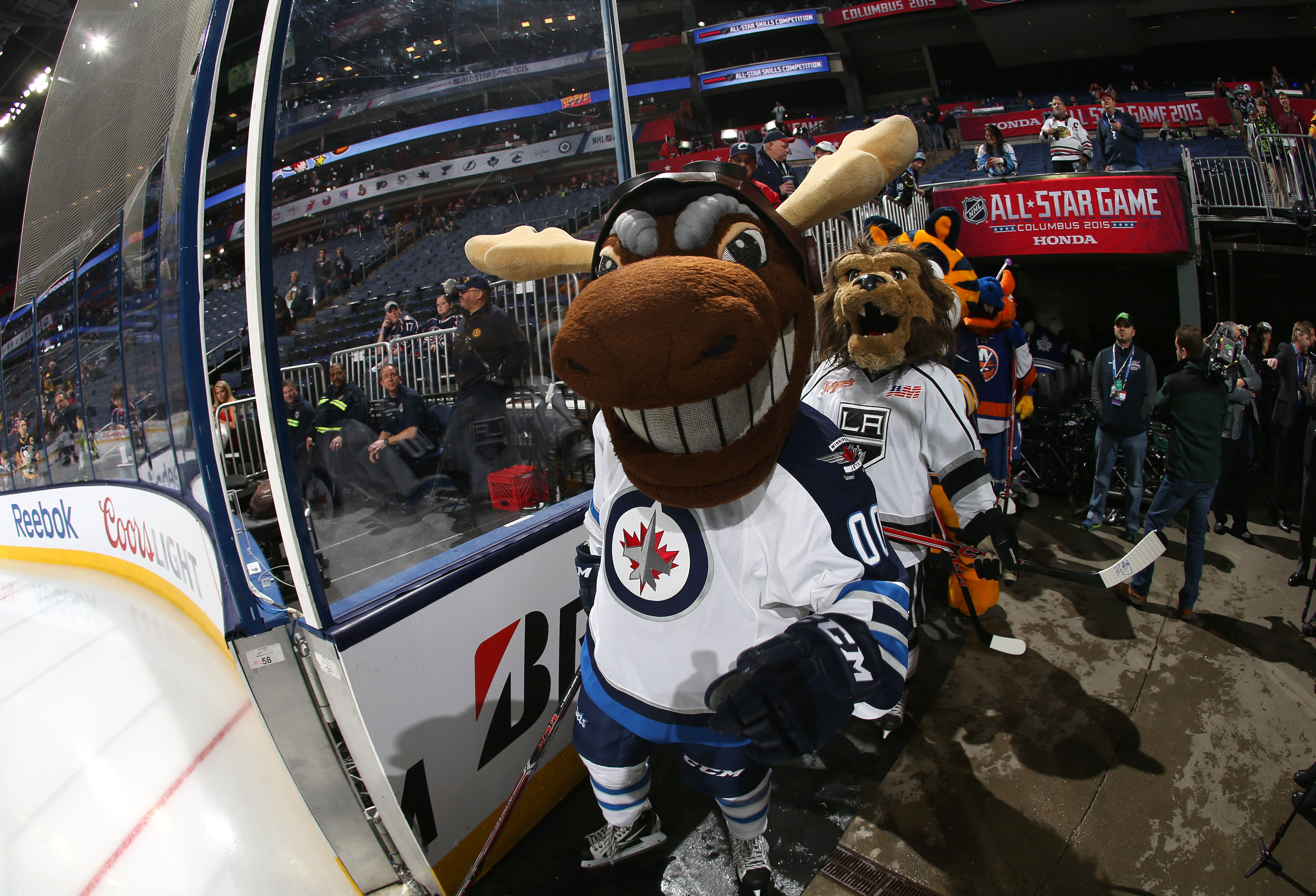 Bailey wins Most Awesome Mascot award - LA Kings Insider