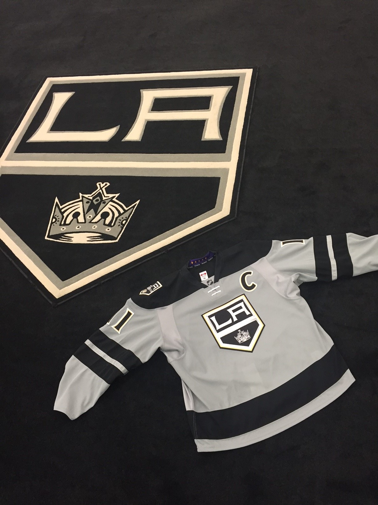 angeles kings 50th anniversary jersey