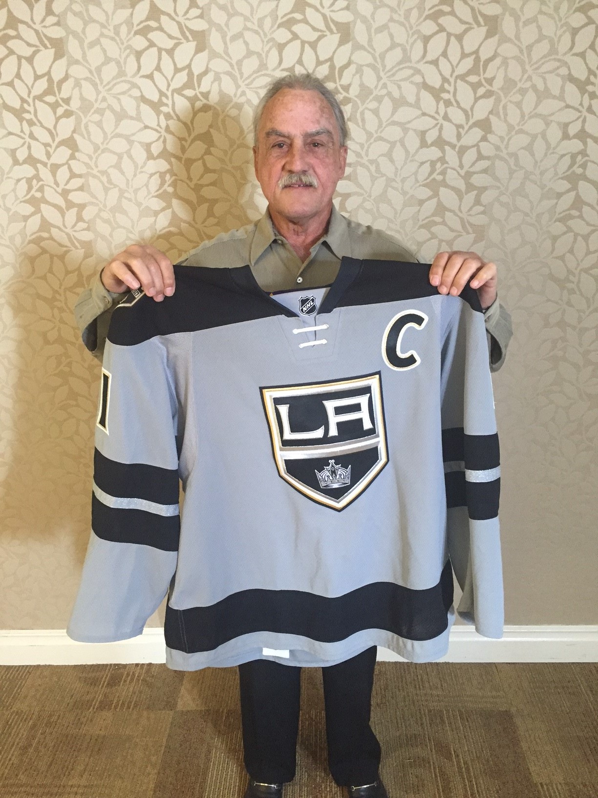 angeles kings 50th anniversary jersey