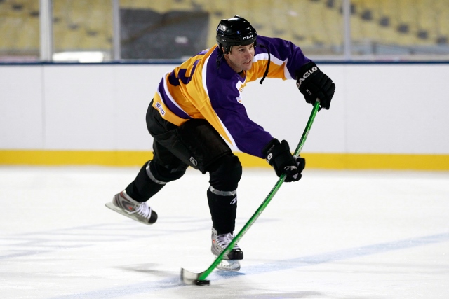 2014 NHL Stadium Series - Media Skate And Game