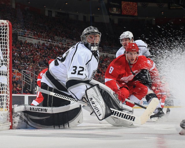 Los Angeles Kings v Detroit Red Wings