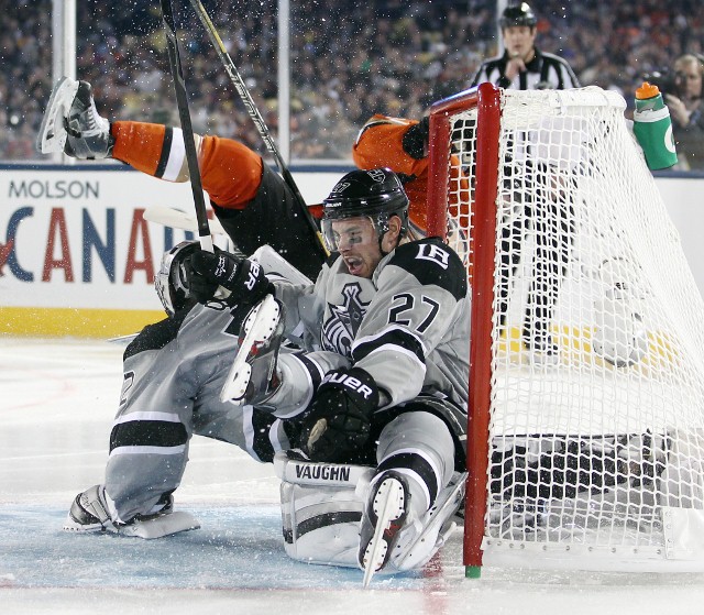 2014 Coors Light Stadium Series  Anaheim Ducks vs Los Angeles Kings