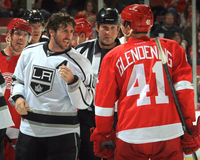 Los Angeles Kings v Detroit Red Wings