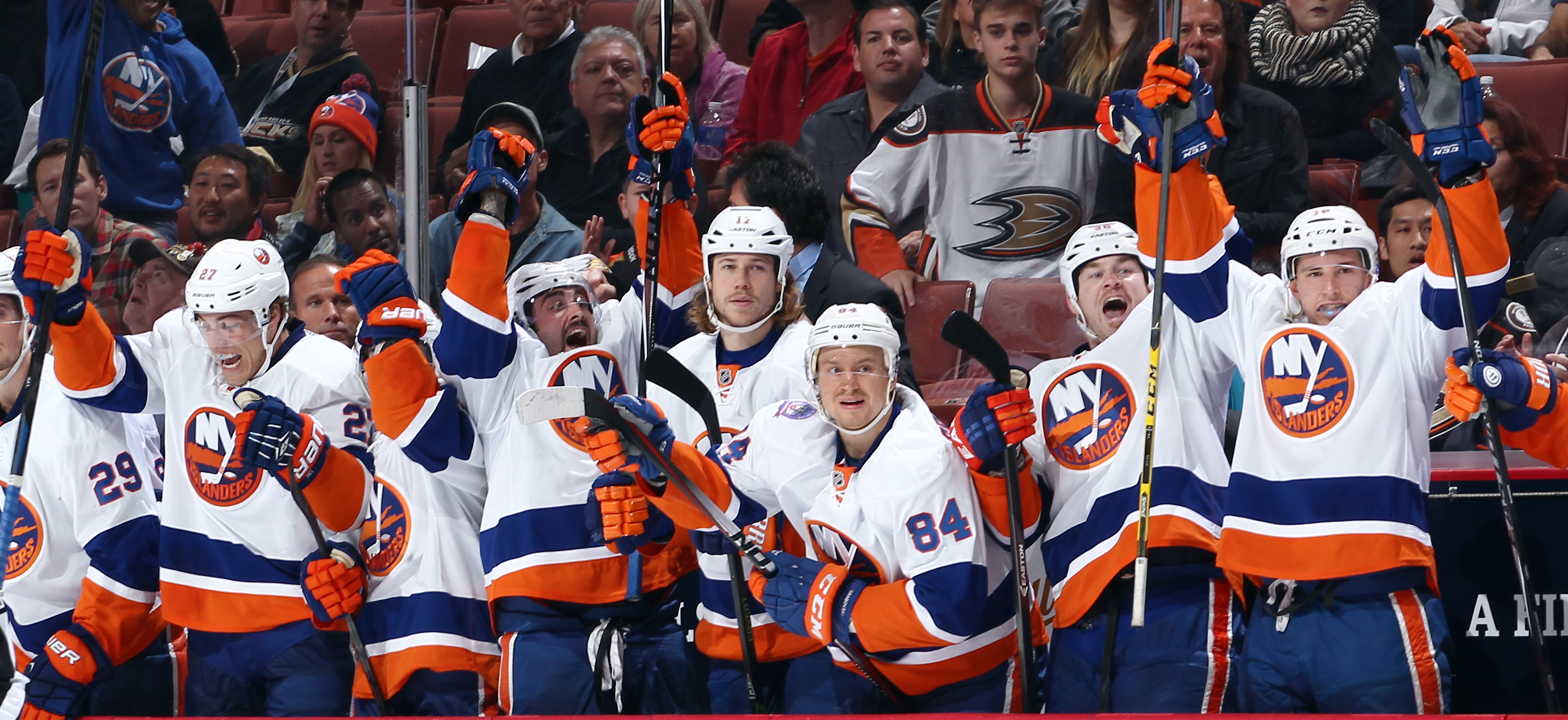 New York Islanders v Anaheim Ducks