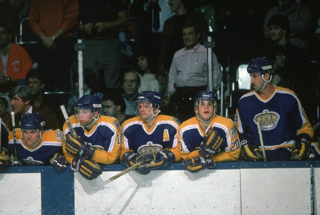 LA Kings Bench