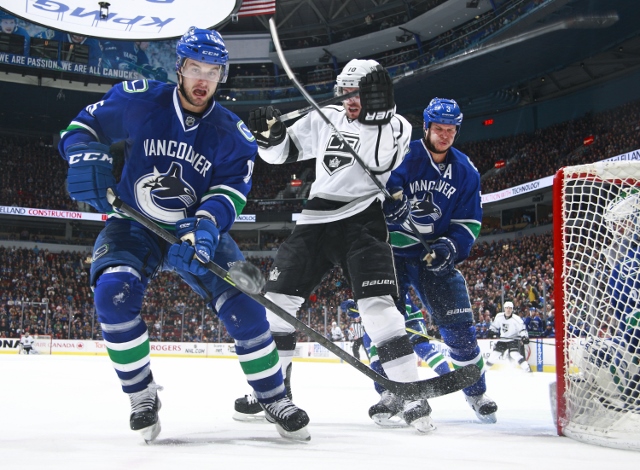 Los Angeles Kings v Vancouver Canucks