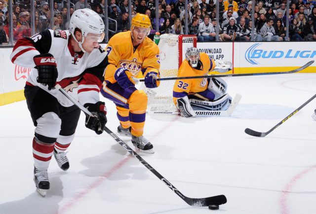 Arizona Coyotes v Los Angeles Kings