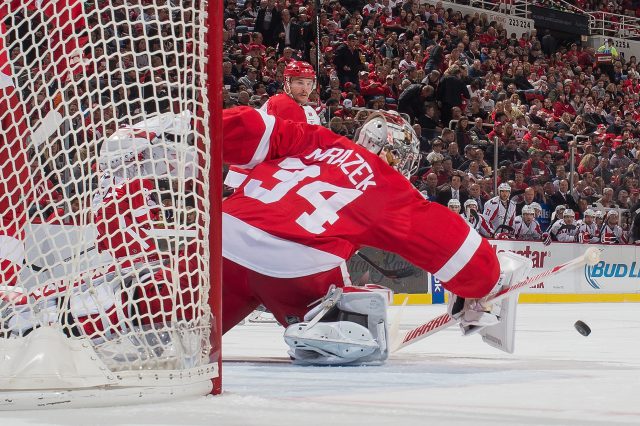 Washington Capitals v Detroit Red Wings