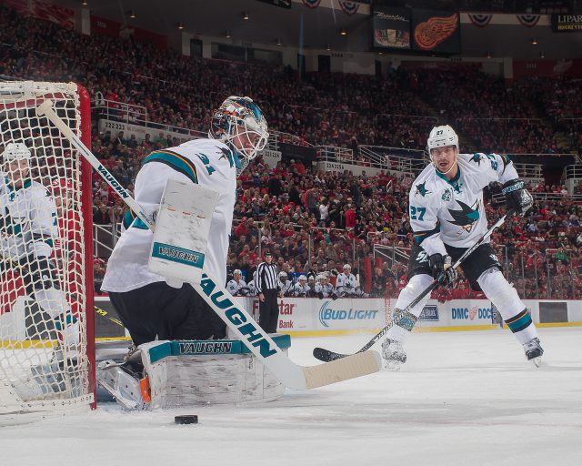 San Jose Sharks v Detroit Red Wings