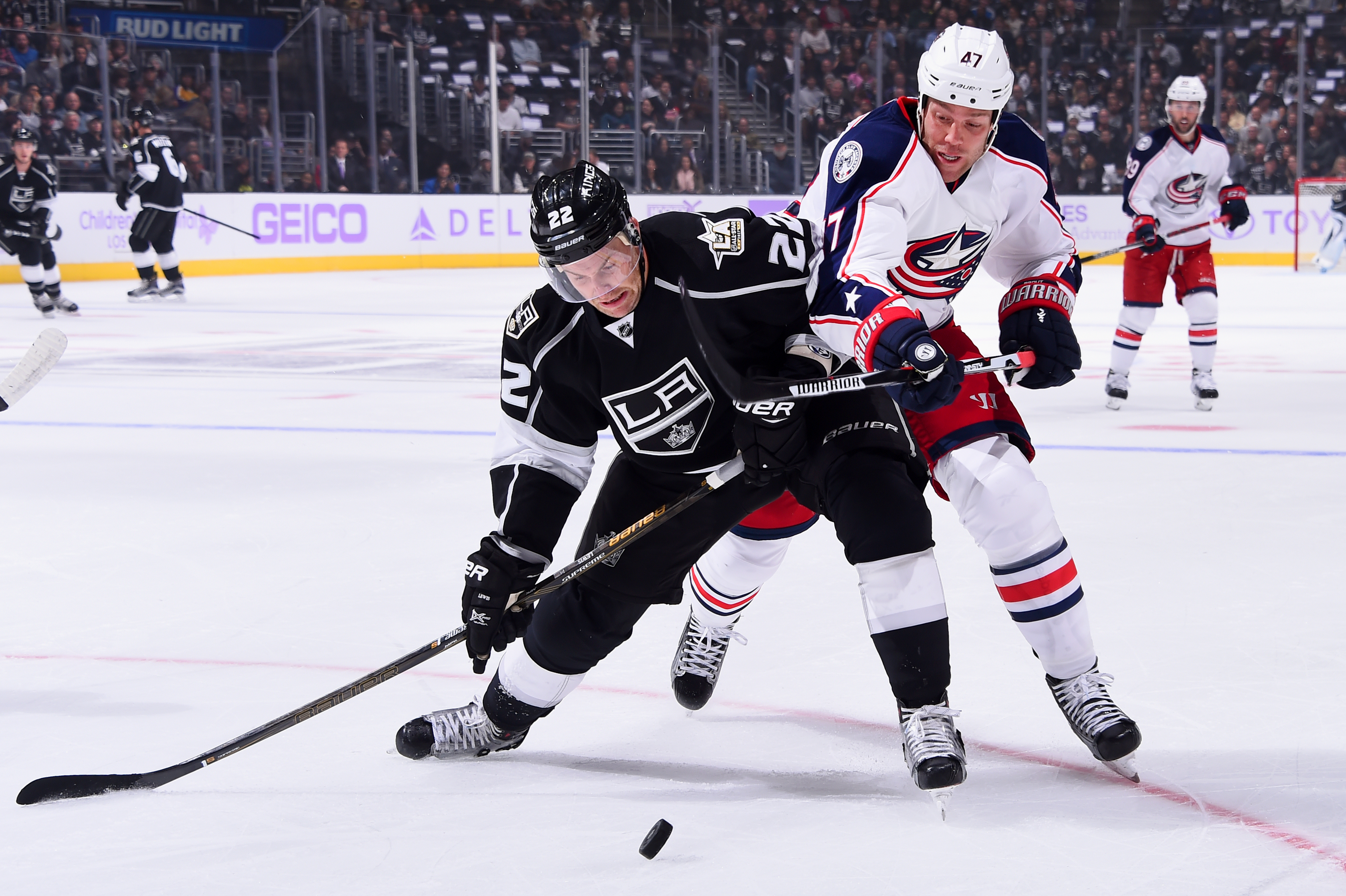 Columbus Blue Jackets v Los Angeles Kings