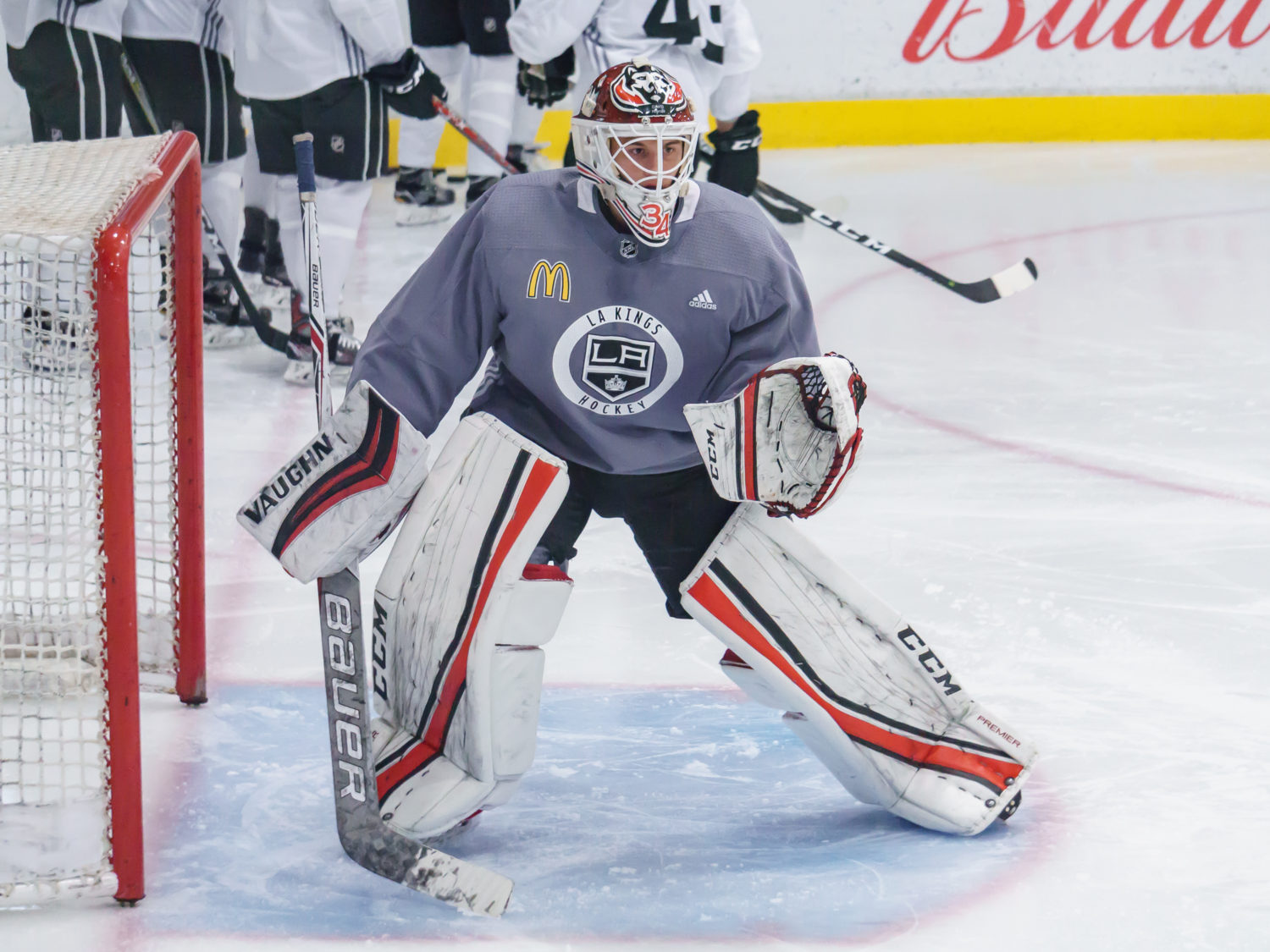 LA KINGS RECALL GOALTENDER DAVID HRENAK TO NHL