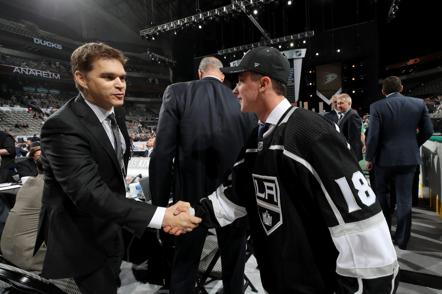 LA Kings: Aidan Dudas talks early struggles, adjustments to pro hockey