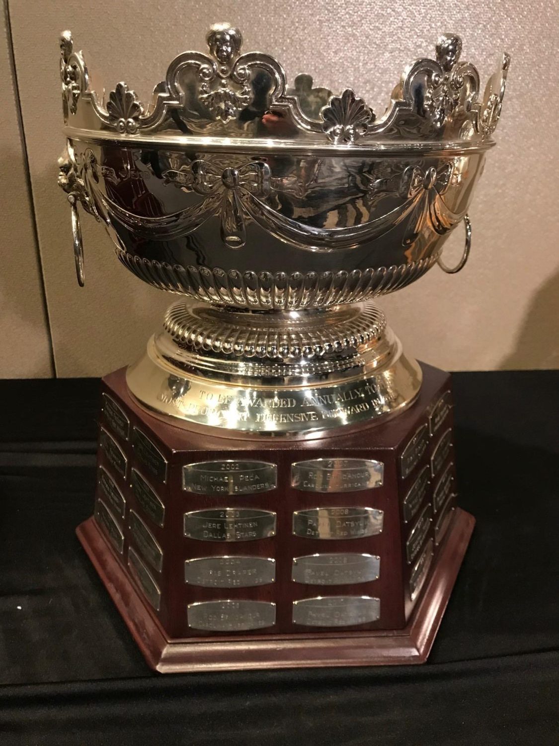 Kopitar wins his second Selke Trophy; Quick presented Jennings Trophy