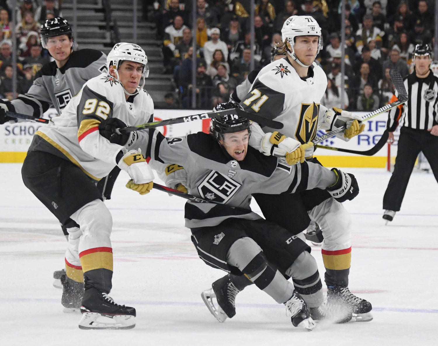 Projected Lineups – LA Kings at Vegas Golden Knights; Double