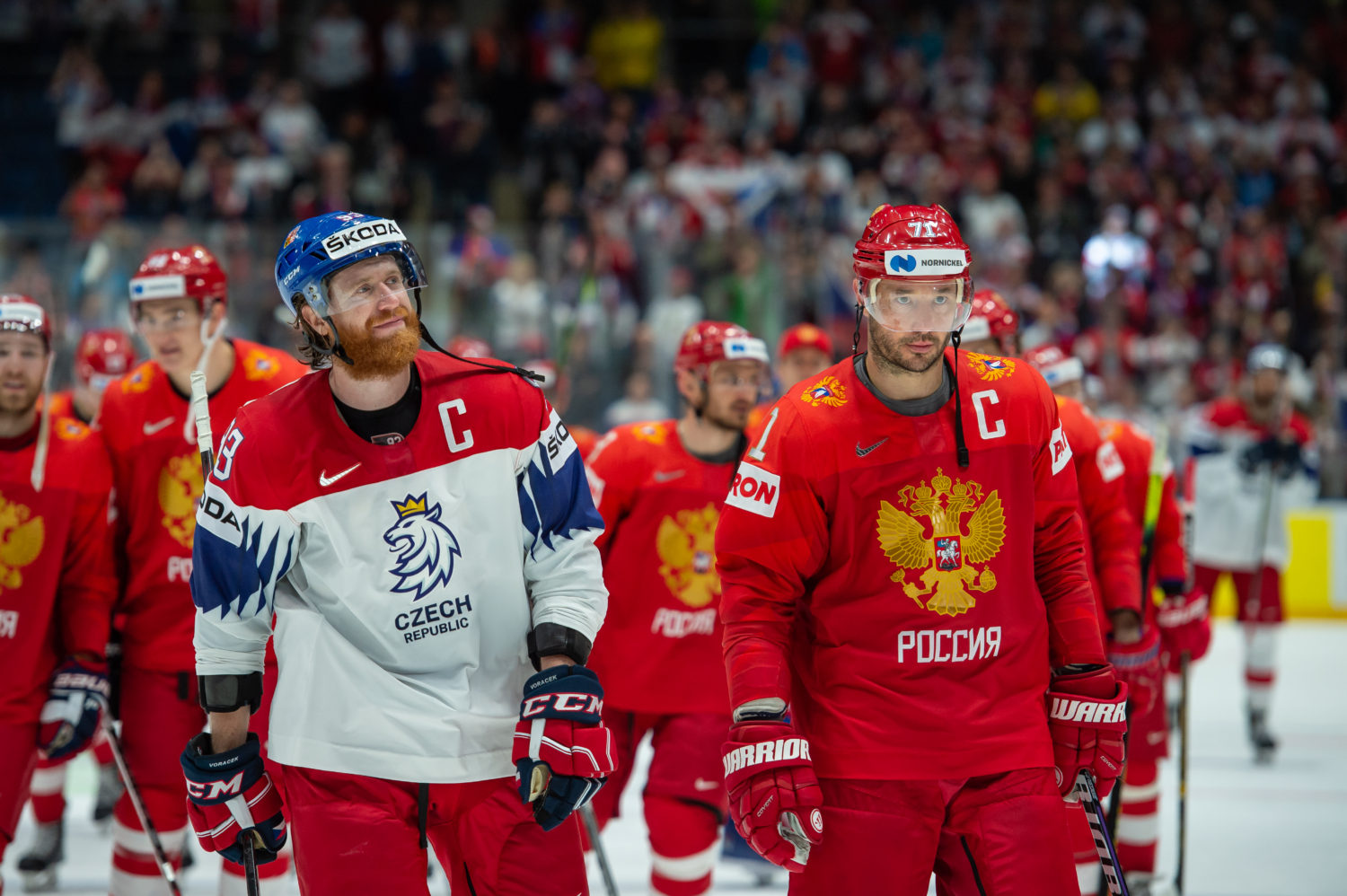 Russia v Czech Republic Group B - 2019 IIHF Ice Hockey World Championship Slovakia