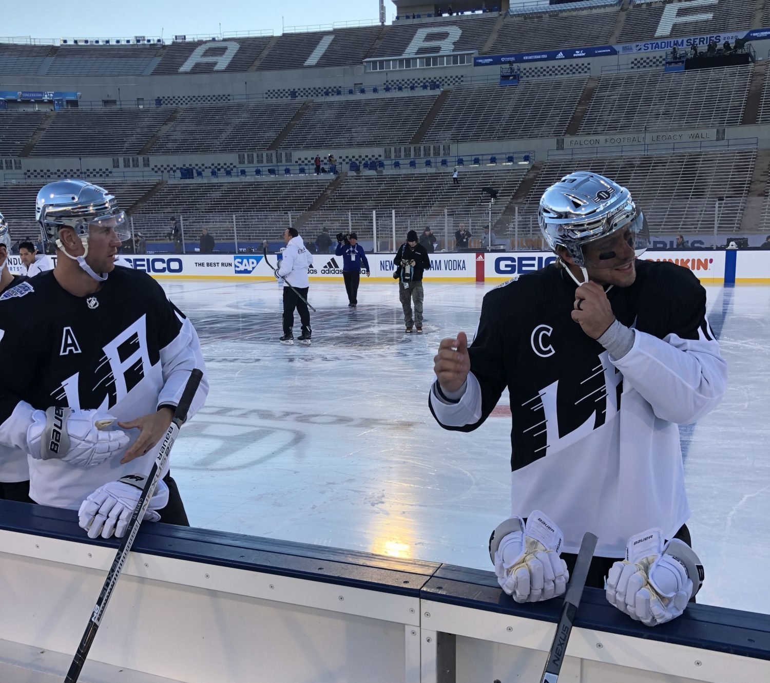 SUNDAY: Kings Lines at Practice and McLellan Quotes