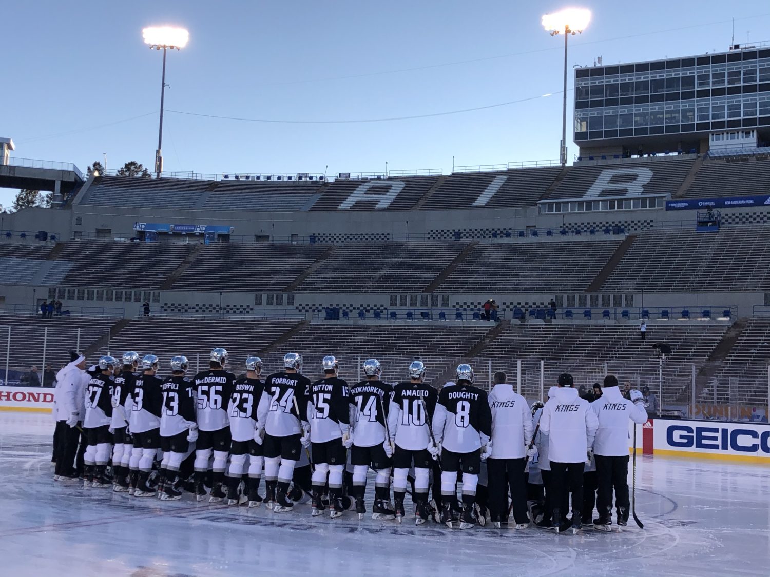 SUNDAY: Kings Lines at Practice and McLellan Quotes