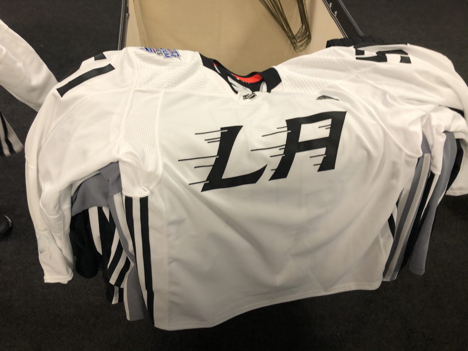 la kings practice jersey