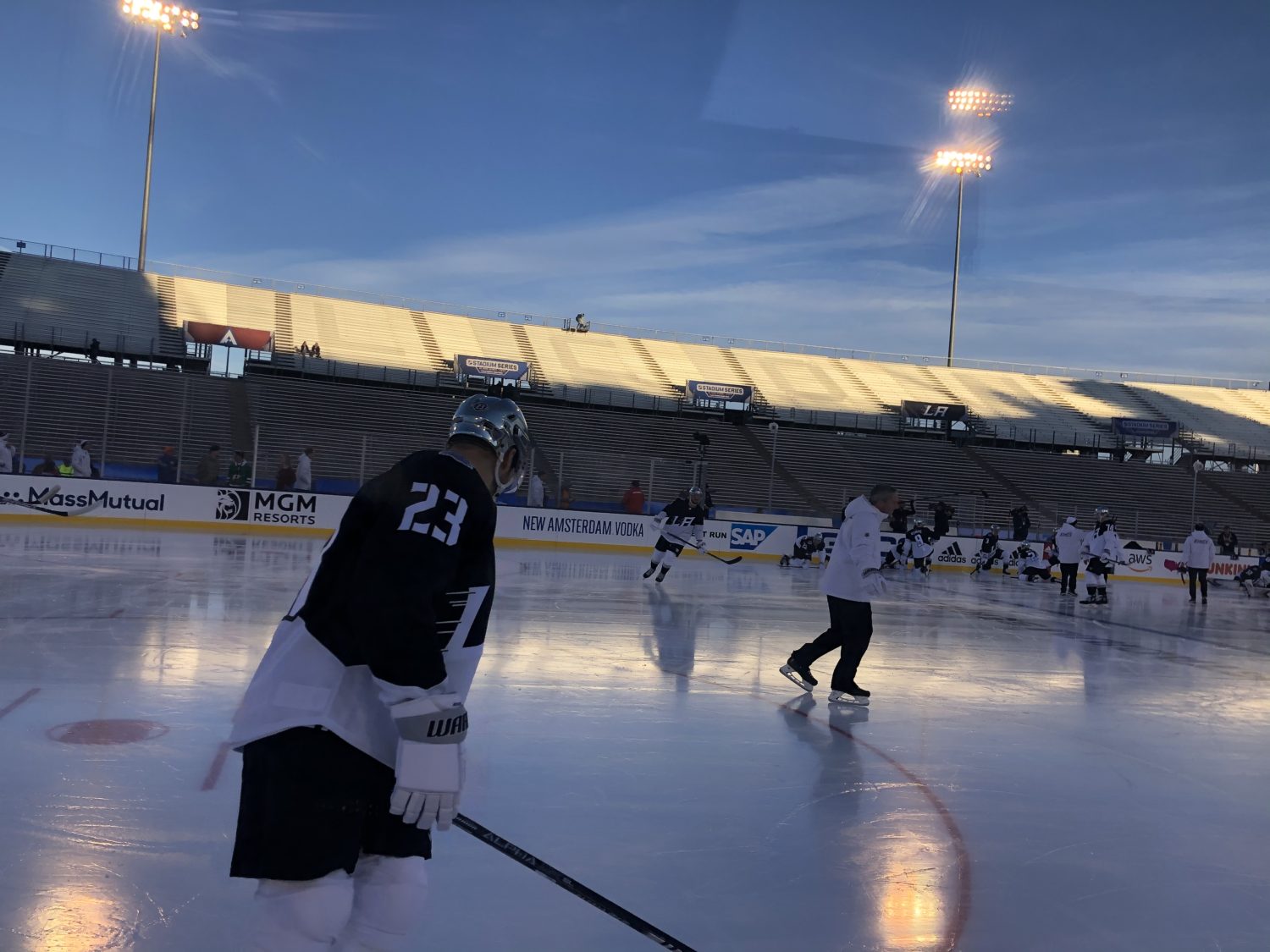 SUNDAY: Kings Lines at Practice and McLellan Quotes