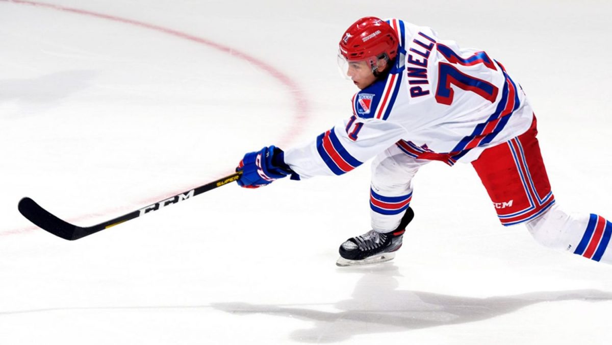 WATCH LA Kings Francesco Pinelli Scores in OHL Season Debut