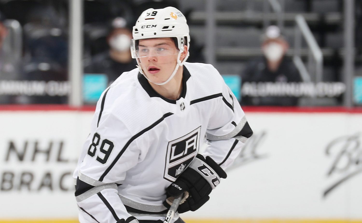 LA Kings: Aidan Dudas talks early struggles, adjustments to pro hockey