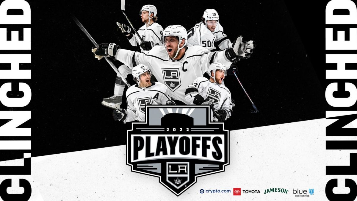 LA Kings clinch postseason berth, will return to Stanley Cup Playoffs for  first time since 2017-18 season - LA Kings Insider