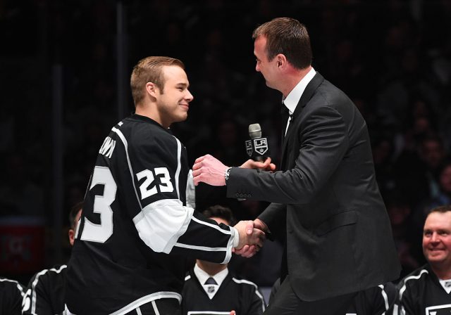 Whicker: LA Kings considering 'C' change, from Dustin Brown to