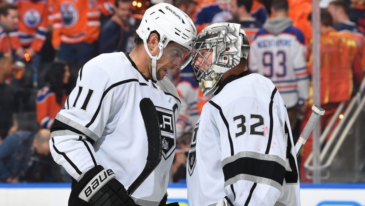 Kings forward Dustin Brown and goalie Jonathan Quick named to Team