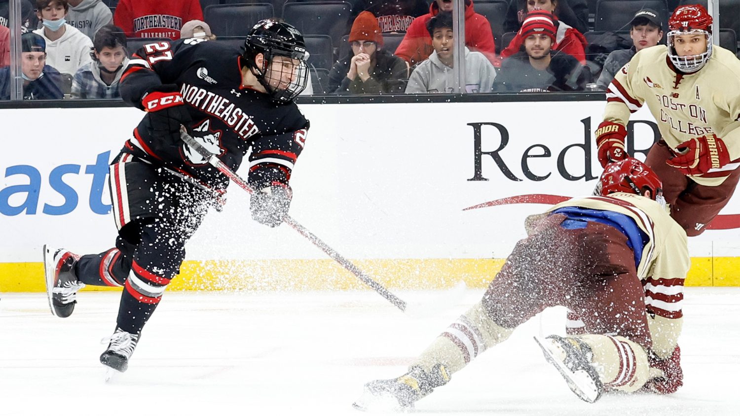 BU Men's Hockey on X: Today we're welcoming forward Jack Hughes to our  program! A second-round draft pick of the LA Kings, Jack joins us after  spending two seasons at Northeastern, where