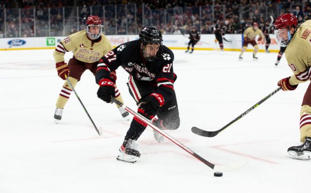 BU Men's Hockey on X: Today we're welcoming forward Jack Hughes to our  program! A second-round draft pick of the LA Kings, Jack joins us after  spending two seasons at Northeastern, where