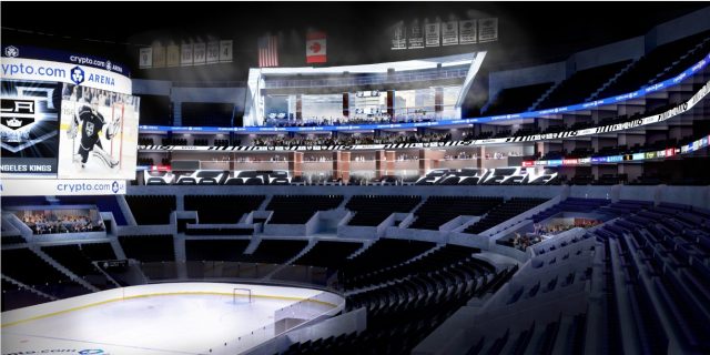 LA Kings - LA Kings added a new photo — at Crypto.com Arena.