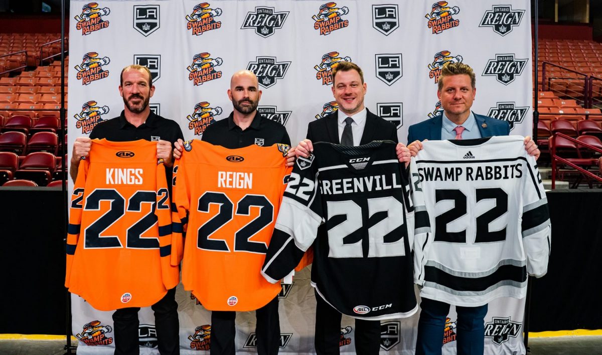 LA Kings announce ECHL affiliation with Greenville Swamp Rabbits