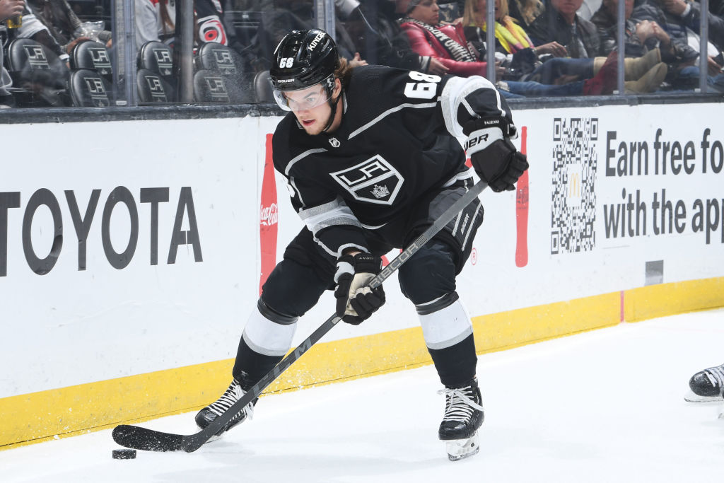 Samuel Fagemo has found his second NHL opportunity filled with firsts - LA Kings Insider