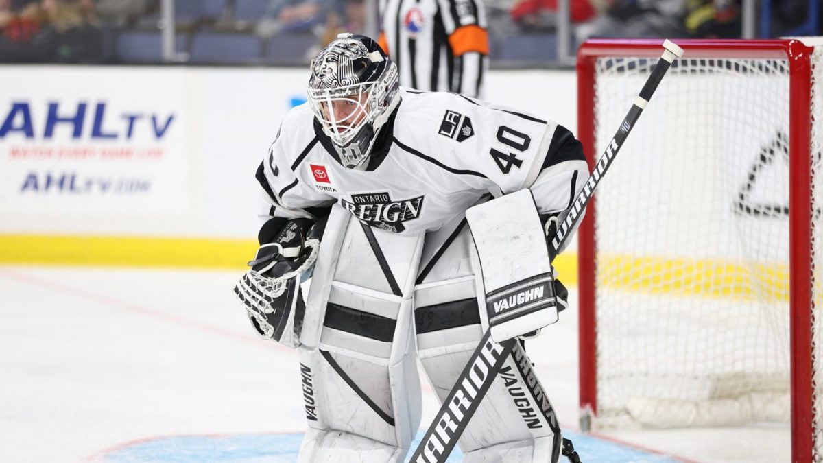 Kings' Cal Petersen got demoted 3 months ago — how is he doing in the AHL?  - The Athletic