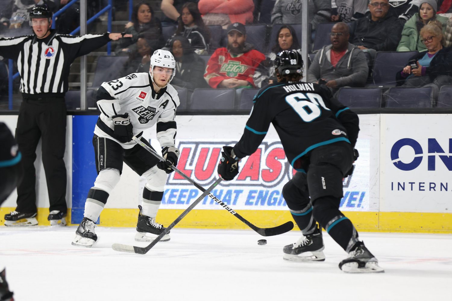 Home ice secured with 2-2 overtime tie