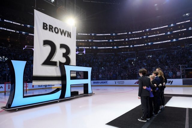 Dustin Brown to miss remainder of 2020-21 season with upper-body injury -  LA Kings Insider