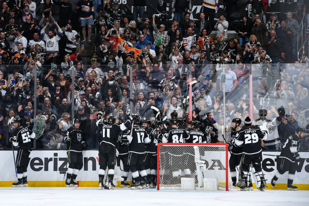 View From The Ice After LA Kings Win 2014 Stanley Cup Championship
