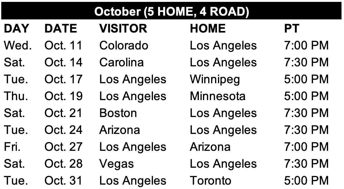 Pacific Time Week 7 NFL Schedule 2023 - Printable