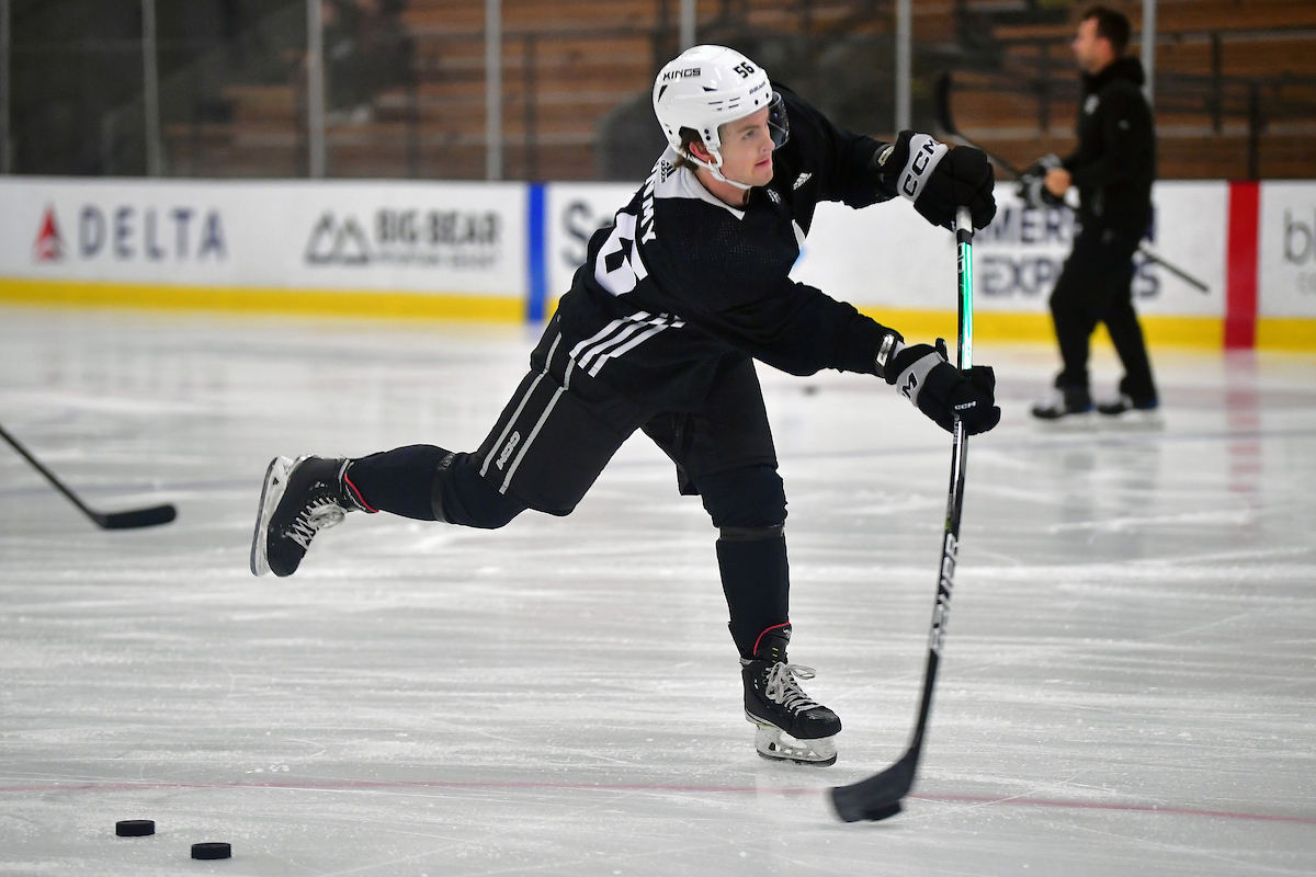 Day 3 Camp Primer + Goalies talk getting back into the swing of things - LA  Kings Insider