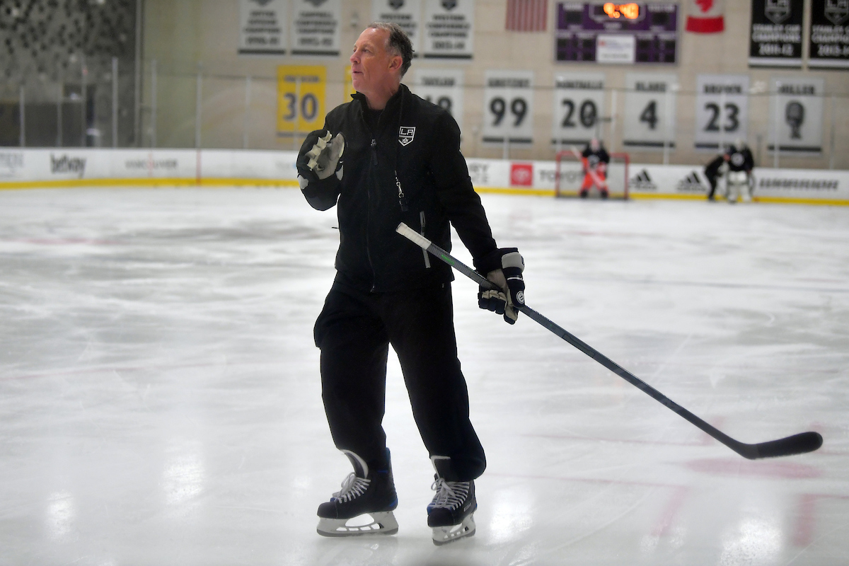 Day 3 Camp Primer + Goalies talk getting back into the swing of things - LA  Kings Insider