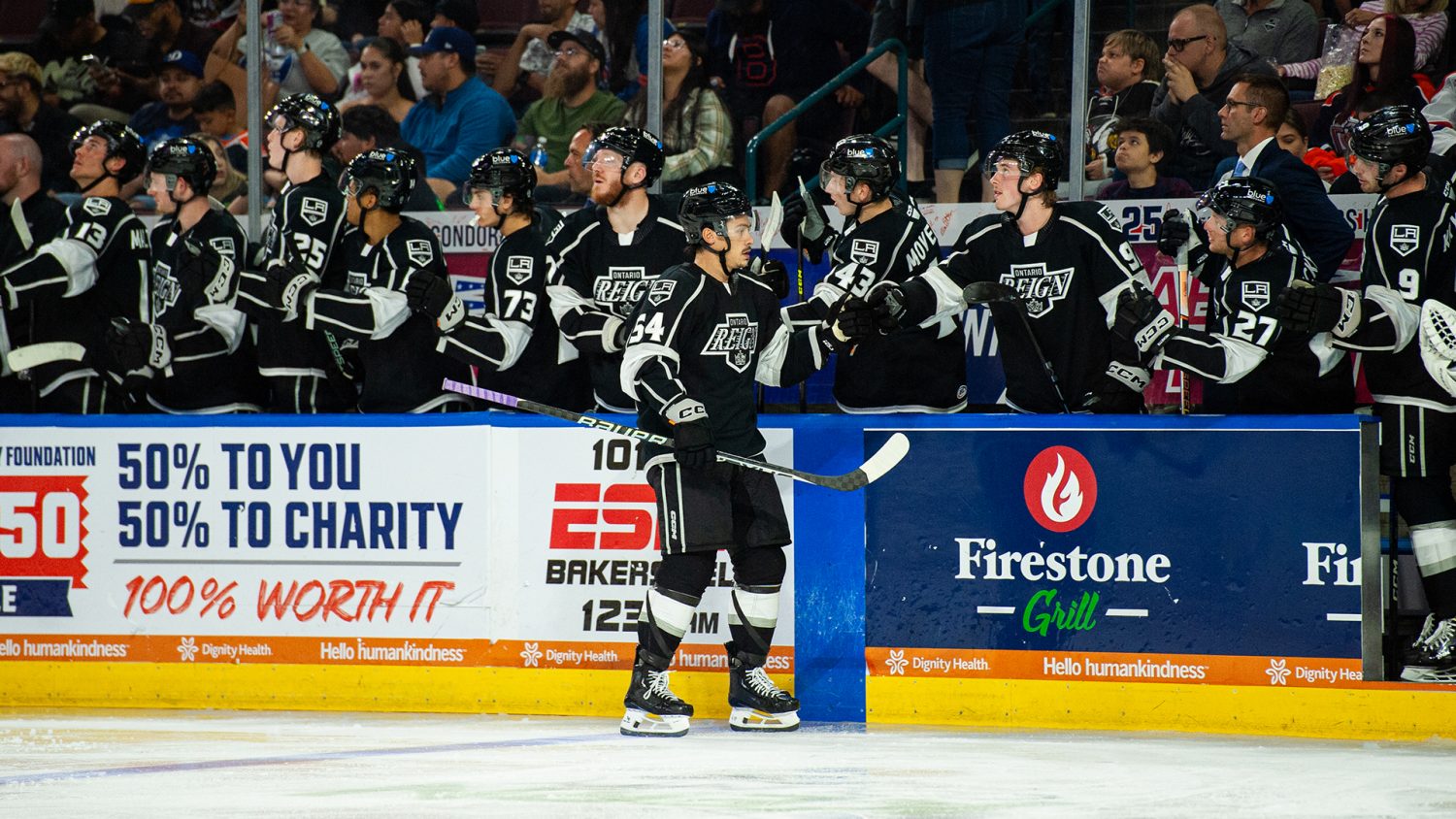 LA Kings on X: It's @RamsNFL Night at the LA Kings game. Bid now