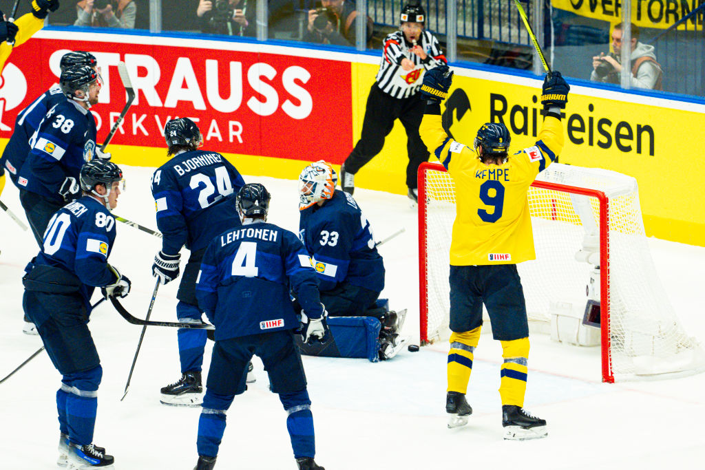 Sweden v Finland 2024 IIHF Ice Hockey World Championship Czechia LA